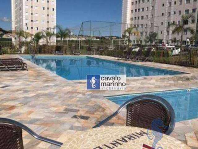 Apartamento com 2 dormitórios à venda, 48 m² por R$ 230.000,00 - Condomínio Mirante Sul - Ribeirão Preto/SP