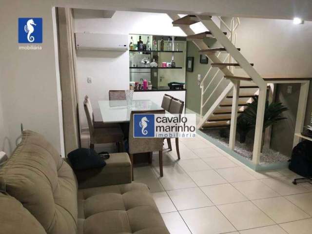 Apartamento Duplex com 1 dormitório à venda, 66 m² por R$ 298.000,00 - Nova Aliança - Ribeirão Preto/SP