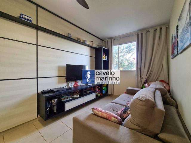 Apartamento com 2 dormitórios à venda, 54 m² por R$ 210.000,00 - Reserva Sul Condomínio Resort - Ribeirão Preto/SP