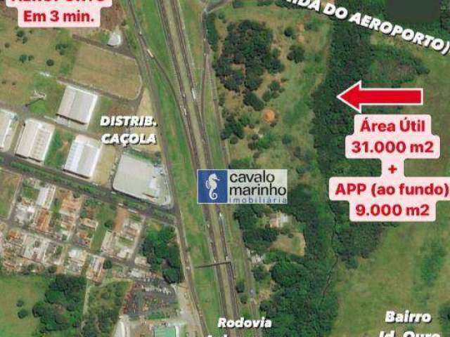 Área à venda, 40000 m² por R$ 8.500.000,00 - Jardim Ouro Branco - Ribeirão Preto/SP