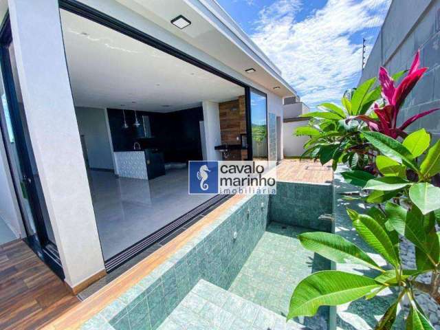 Casa com 3 dormitórios à venda, 194 m² por R$ 1.560.000,00 - Condomínio Quinta dos Ventos  - Ribeirão Preto/SP