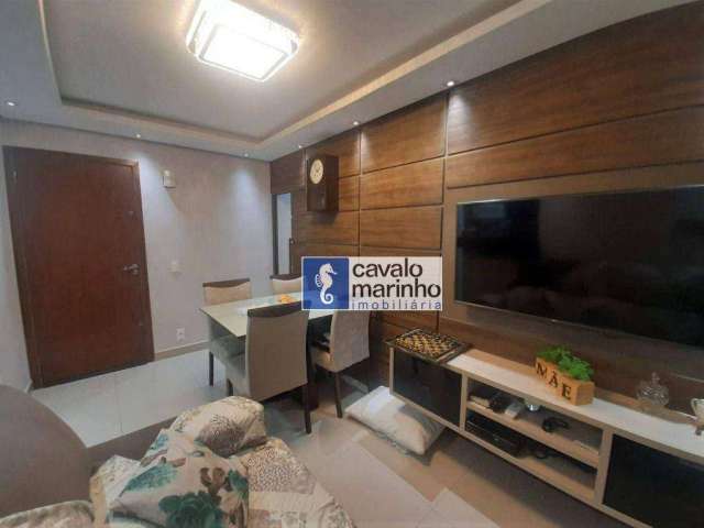 Apartamento com 2 dormitórios à venda, 53 m² por R$ 350.000,00 - Condomínio Mirante Sul - Ribeirão Preto/SP