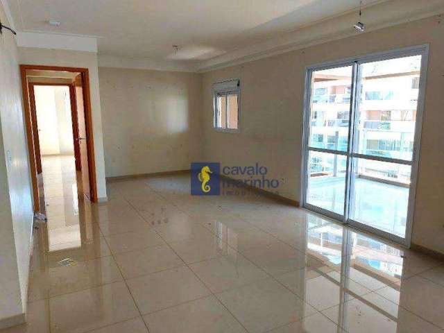 Apartamento com 3 dormitórios à venda, 135 m² por R$ 850.000 - Bosque das Juritis - Ribeirão Preto/SP