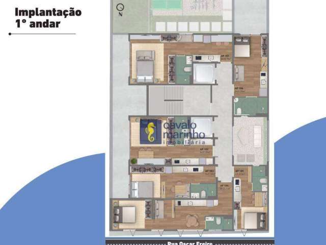 Studio com 1 dormitório à venda, 17 m² por R$ 550.000,00 - Pinheiros - São Paulo/SP