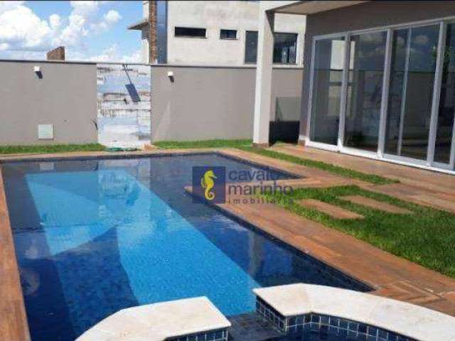 Casa com 4 dormitórios para alugar, 320 m² por R$ 18.588,35/mês - Alphaville - Ribeirão Preto/SP