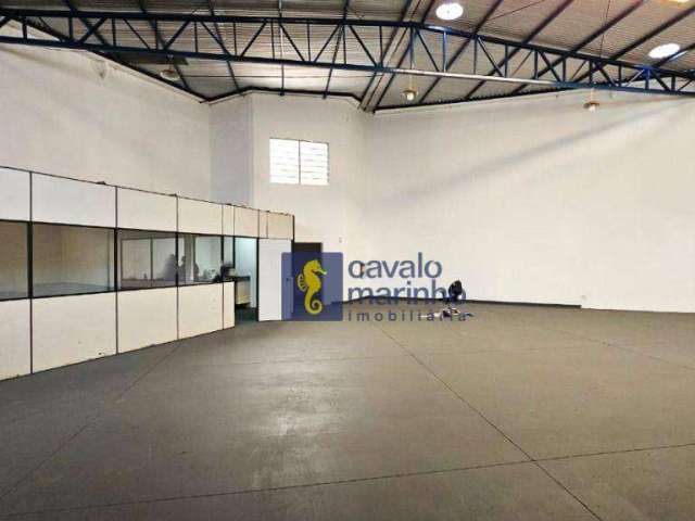 Galpão para alugar, 320 m² por R$ 8.067,01/mês - Residencial e Comercial Palmares - Ribeirão Preto/SP