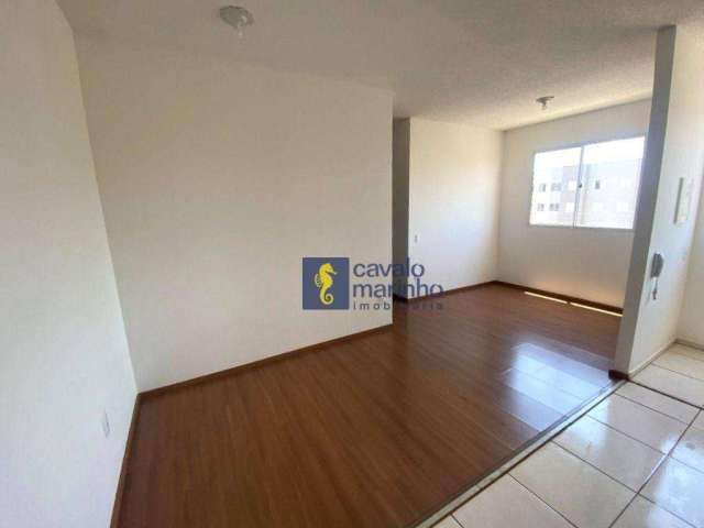 Apartamento com 2 dormitórios à venda, 43 m² por R$ 165.000,00 - Reserva Macaúba - Ribeirão Preto/SP