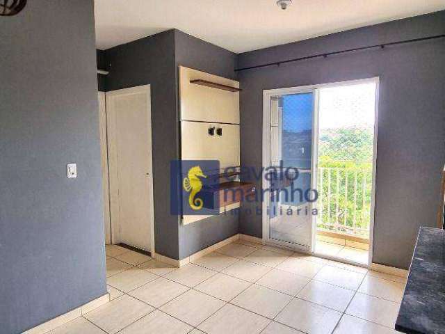 Apartamento com 2 dormitórios para alugar, 48 m² por R$ 1.480,21/mês - Bonfim Paulista - Quali Residencial - Ribeirão Preto/SP