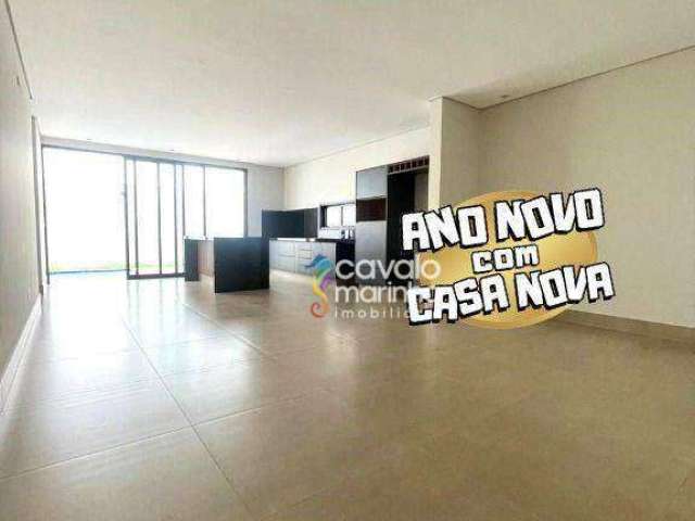 Casa com 4 dormitórios à venda, 199 m² por R$ 1.720.000,00 - Condomínio Quinta dos Ventos  - Ribeirão Preto/SP