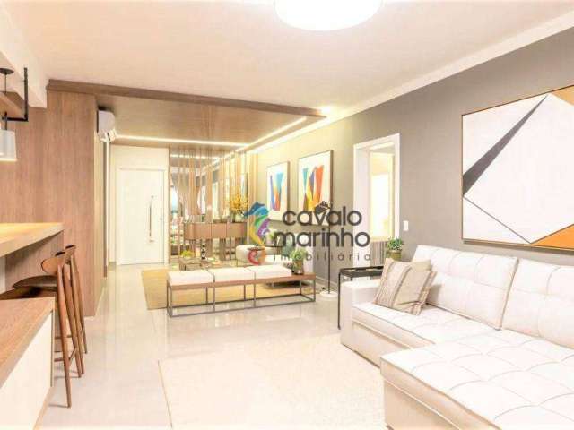 Apartamento com 3 dormitórios à venda, 132 m² por R$ 962.000,00 - Residencial Alto do Ipê - Ribeirão Preto/SP