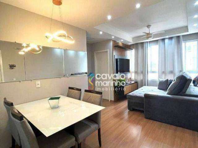 Apartamento com 2 dormitórios à venda, 56 m² por R$ 260.000 - Valentina Figueiredo - Ribeirão Preto/SP