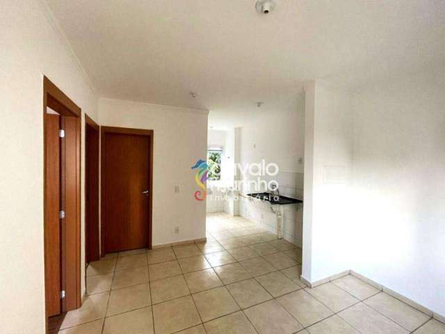 Apartamento com 2 dormitórios à venda, 43 m² por R$ 165.000 - Residencial Parque dos Servidores - Ribeirão Preto/SP