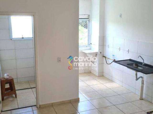 Apartamento com 2 dormitórios à venda, 43 m² por R$ 130.000 - Valentina Figueiredo - Ribeirão Preto/SP