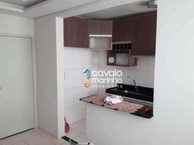 Apartamento com 2 dormitórios à venda, 48 m² por R$ 170.000 - Parque dos Lagos - Ribeirão Preto/SP