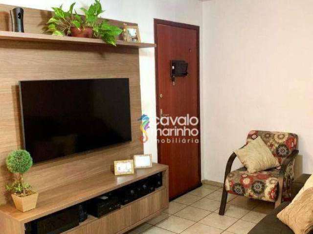 Apartamento com 2 dormitórios à venda, 49 m² por R$ 195.000 - Jardim Macedo - Ribeirão Preto/SP