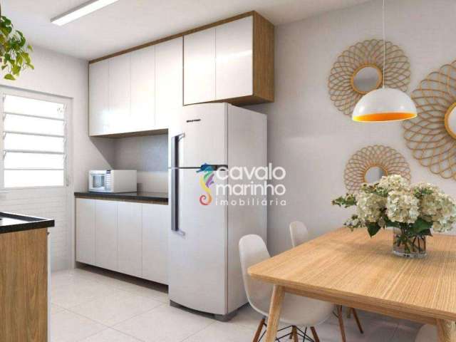 Casa com 2 dormitórios à venda, 58 m² por R$ 264.000,00 - Parque das Gaivotas  - Ribeirão Preto/SP