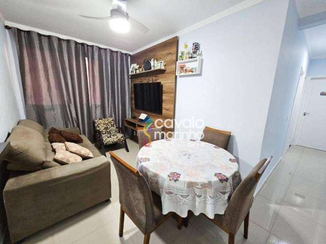 Apartamento com 2 dormitórios à venda, 48 m² por R$ 250.000 - Reserva Sul Condomínio Resort - Ribeirão Preto/SP