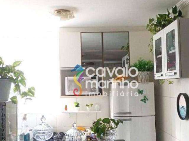 Apartamento com 2 dormitórios à venda, 48 m² por R$ 195.000 - Sumarezinho - Ribeirão Preto/SP