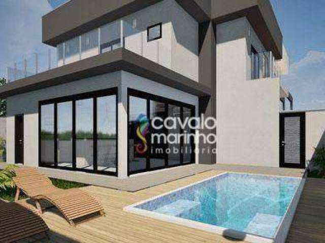 Casa com 3 dormitórios à venda, 210 m² por R$ 1.650.000 - Vivendas da Mata - Ribeirão Preto/SP