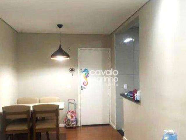 Apartamento com 2 dormitórios à venda, 54 m² por R$ 290.000 - Reserva Sul Condomínio Resort - Ribeirão Preto/SP