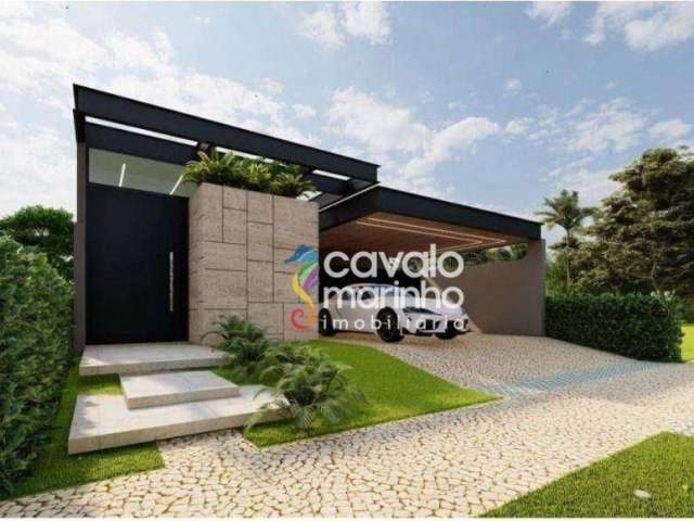 Casa com 3 dormitórios à venda, 161 m² por R$ 1.200.000 - Recreio Anhangüera - Ribeirão Preto/SP