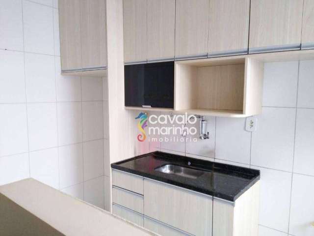 Apartamento com 2 dormitórios à venda, 47 m² por R$ 165.000 - Parque São Sebastião - Ribeirão Preto/SP