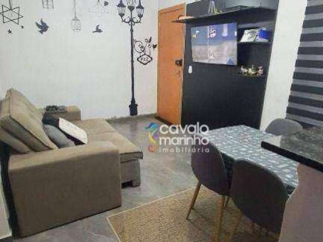 Apartamento com 2 dormitórios à venda, 41 m² por R$ 180.000,00 - Reserva real - Ribeirão Preto/SP