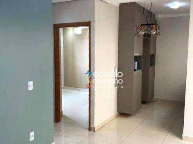 Apartamento com 2 dormitórios à venda, 58 m² por R$ 200.000,00 - Reserva real - Ribeirão Preto/SP