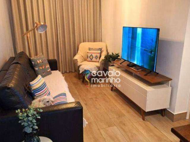 Apartamento com 2 dormitórios à venda, 49 m² por R$ 276.000,00 - Campos Elíseos - Ribeirão Preto/SP