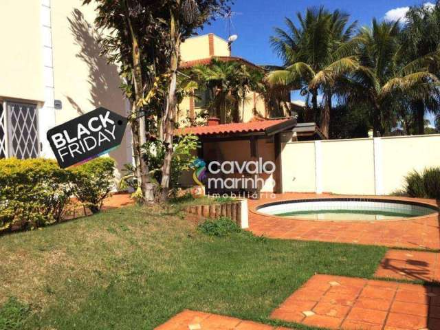 Casa com 4 dormitórios, 282 m² - venda por R$ 950.000,00 ou aluguel por R$ 6.450,43/mês - Residencial Flórida - Ribeirão Preto/SP