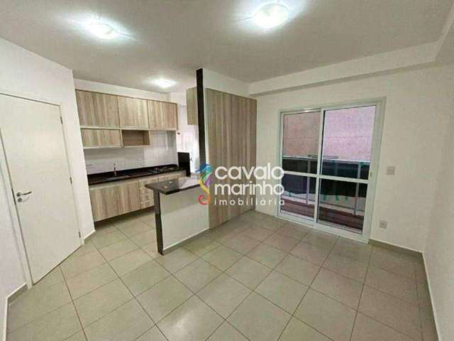 Apartamento com 1 dormitório, 41 m² - venda por R$ 260.000,00 ou aluguel por R$ 1.978,54/mês - Nova Aliança - Ribeirão Preto/SP