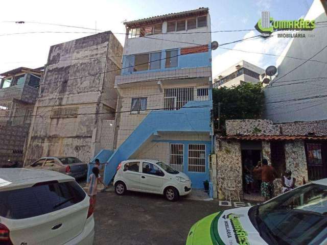 Apartamento com 3 quartos para alugar, 72 m² por R$ 968/mês - Itapuã - Salvador/BA