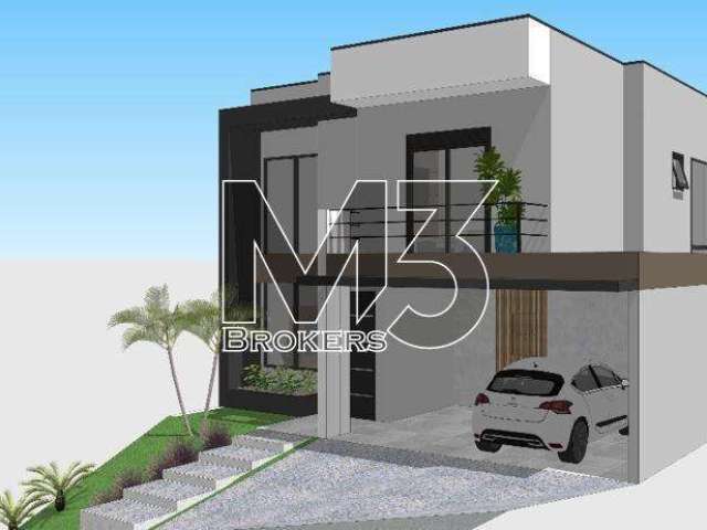 Sobrado à venda em Valinhos, Residencial Santa Maria, com 3 suítes, com 215 m²