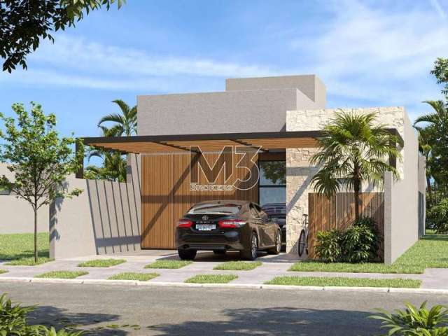 Casa à venda em Paulínia, Vila Monte Alegre, com 3 suítes, com 135 m², Terras da Estância