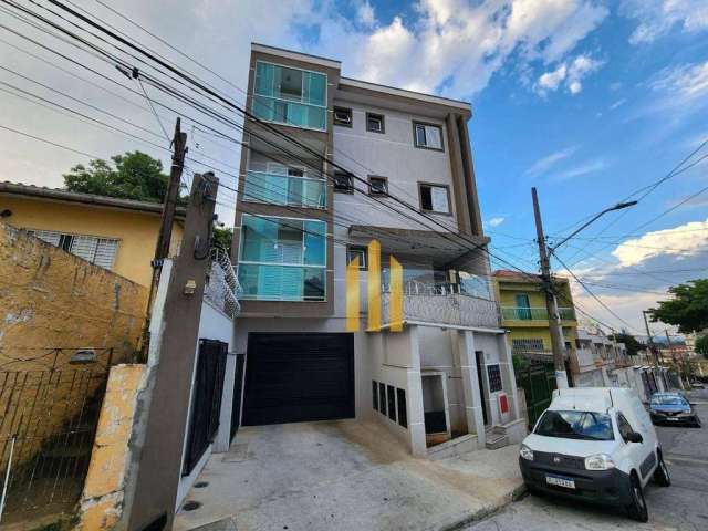 Apartamento com 2 dormitórios para alugar, 36 m² por R$ 1.720,00/mês - Vila Constança - São Paulo/SP