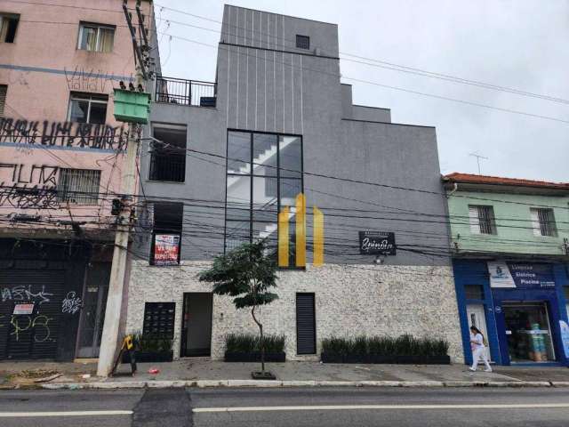 Apartamento com 1 dormitório para alugar, 45 m² por R$ 2.540,00/mês - Santana - São Paulo/SP