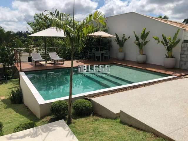 Casa térrea de alto padrão no condomínio terras de são carlos - caxambu - jundiaí! ca00086