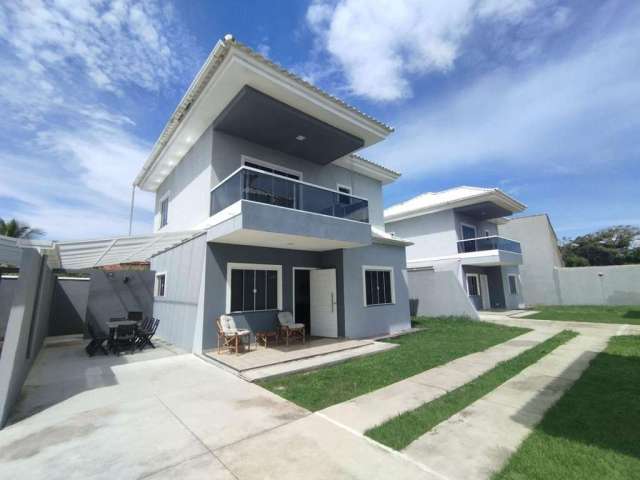 Casa para Venda em Saquarema, Itaúna, 3 dormitórios, 2 suítes, 3 banheiros, 1 vaga