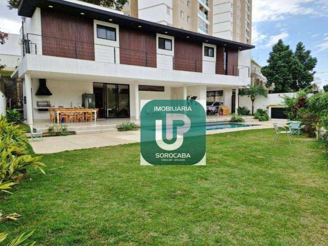 Sobrado com 4 dormitórios, 355 m² - venda por R$ 4.500.000,00 ou aluguel por R$ 18.624,33/mês - Jardim Residencial Tivoli Park - Sorocaba/SP