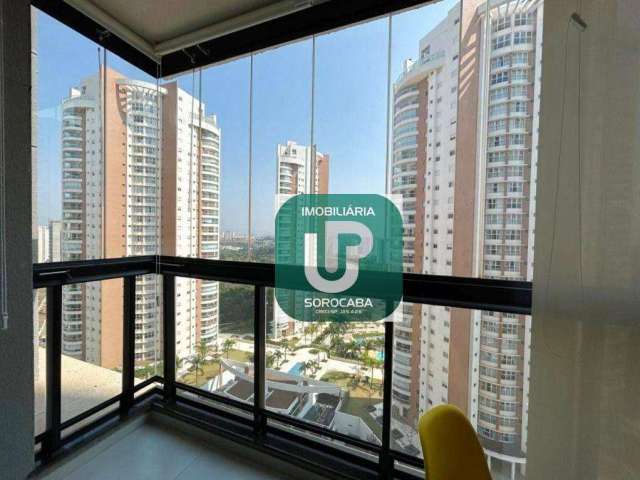 Apartamento com 2 dormitórios para alugar, 62 m² por R$ 4.139,46/mês - Campolim. - Sorocaba/SP