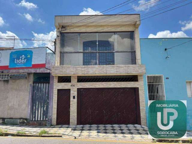 Sobrado com 3 dormitórios, 237 m² - venda por R$ 500.000,00 ou aluguel por R$ 2.726,33/mês - Vila Santana - Sorocaba/SP