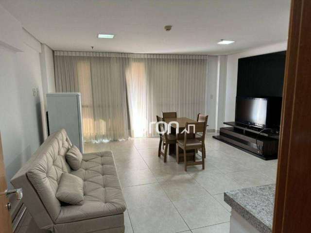 Apartamento mobiliado com 2 dormitórios à venda, 76 m² por R$ 850.000 - Jardim Goiás - Goiânia/GO