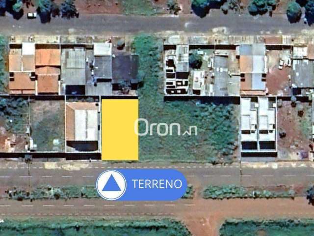 Terreno à venda, 301 m² por R$ 120.000,00 - Residencial Orlando Morais - Goiânia/GO