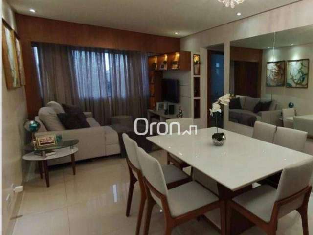 Apartamento com 2 dormitórios à venda, 69 m² por R$ 510.000,00 - Setor Oeste - Goiânia/GO