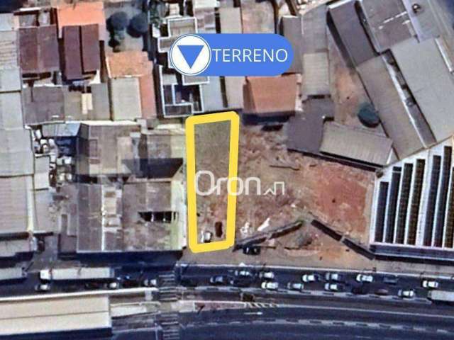 Terreno à venda, 472 m² por R$ 850.000,00 - Setor dos Funcionários - Goiânia/GO