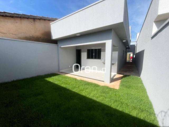 Casa com 3 dormitórios à venda, 98 m² por R$ 370.000,00 - Loteamento Solar Santa Rita - Goiânia/GO