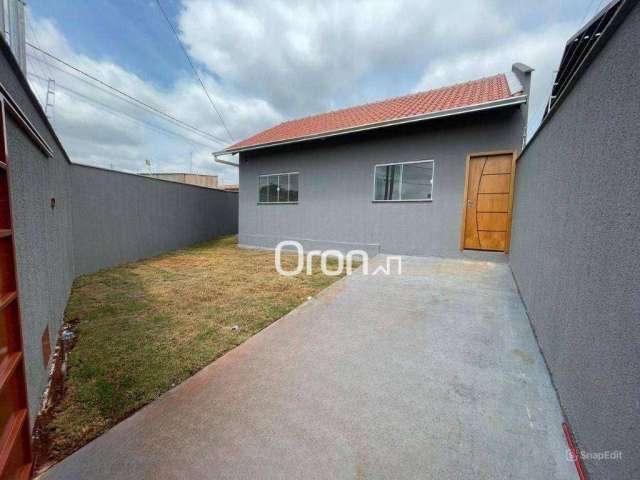 Casa com 2 dormitórios à venda, 65 m² por R$ 180.000,00 - Parque dos Girassóis - Goianira/GO