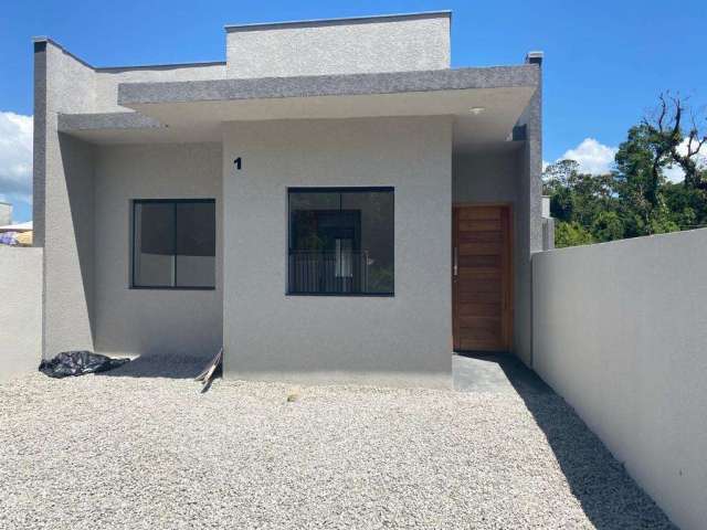 Casa Com 3 Dormitórios à Venda, 59 m² Por R$265.000,00 - São Jose - Itapoá/sc