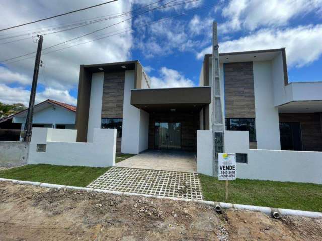 Casa com 2 dormitórios à venda, 57 m² por R$298.000,00 - Cambiju - Itapoá/SC