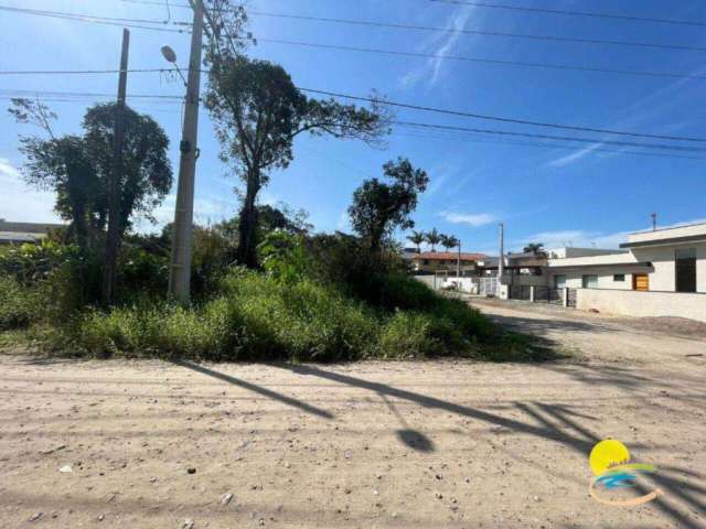 Terreno de Esquina, 400 metros do mar à venda, 384 m² por R$270.000,00 - Princesa do Mar - Itapoá/SC